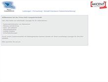 Tablet Screenshot of pohl.de